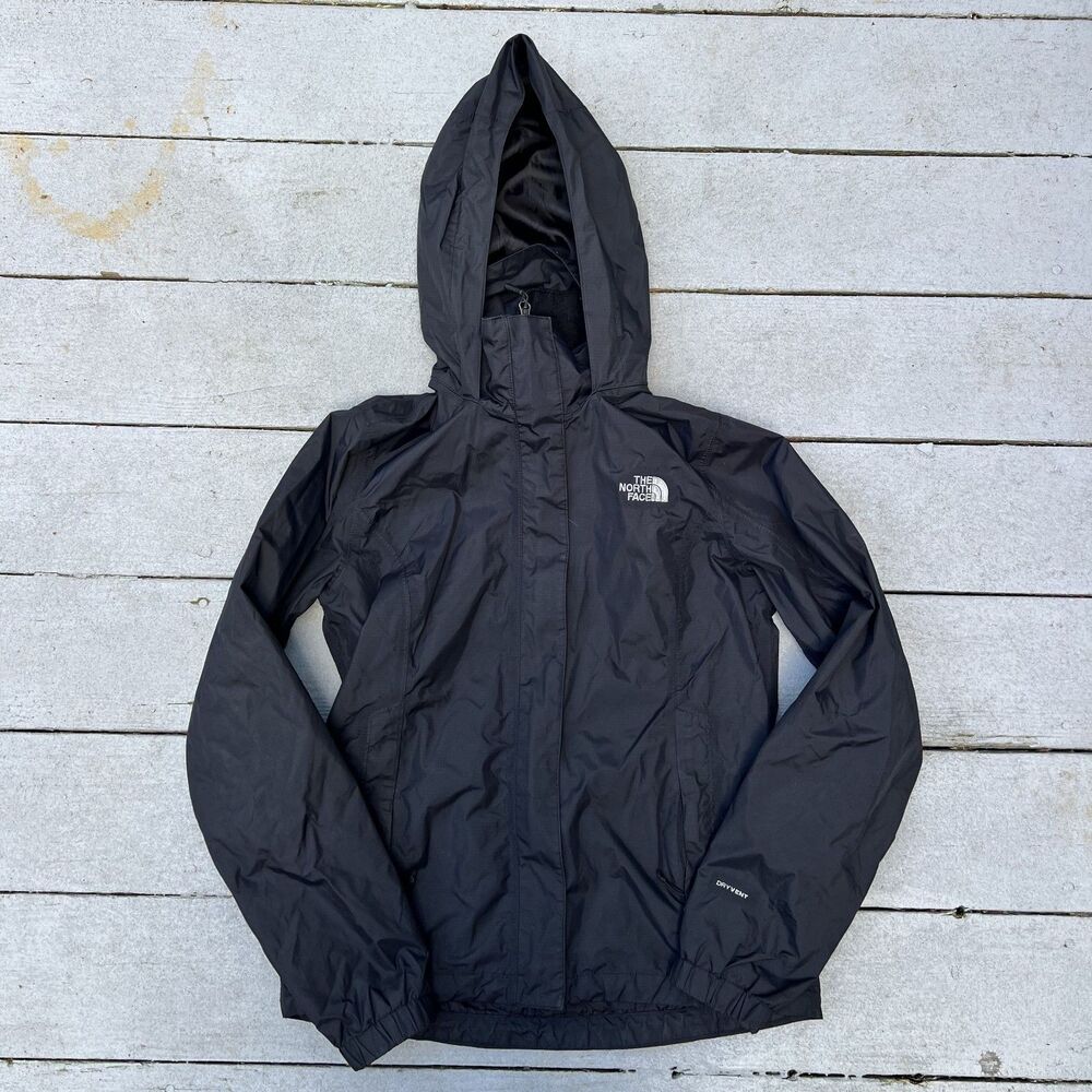 The North Face Rain Jacket Windbreaker Woman's Black-Size S